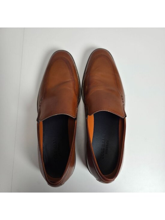 Cole Haan Lenox Hill Venetian Loafers Mens Size 8.5M British Tan Leather Slip-On